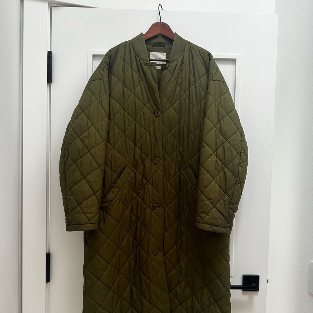 Wilfred Pavant Quilted Long Jacket size Large